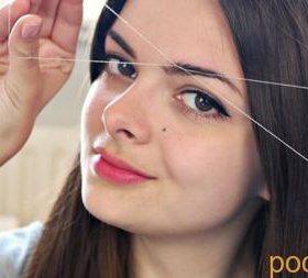 آموزش تصویری روش های بند انداختن صورت بدون نیاز به دیگران