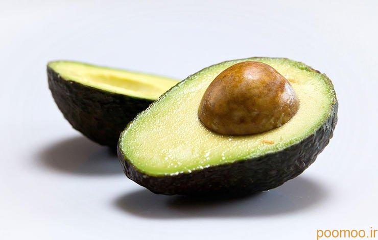 ماسک دست ساز صورت,avocado-برای پوست های خشک