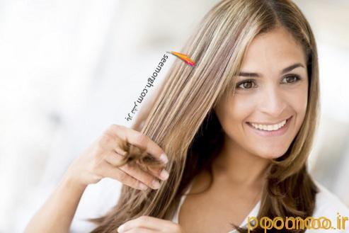 صاف کردن مو با ترکیب لیمو و شیره نارگیل,صاف کردن مو,صاف کردن مو با ترکیب خانگی